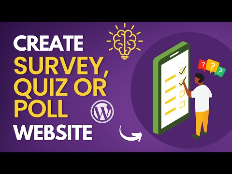 How To Create Survey Website In WordPress | Quiz Website In WordPress | Polling Website In WordPress