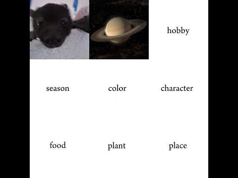 How Pinterest sees me! #edit #animal #color #food #season #character #hobby #place #plant