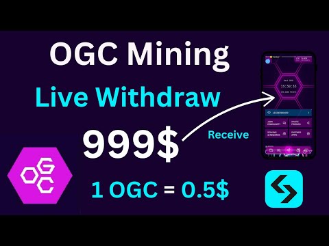 OGC Mining Live Withdraw Bitget Exchange|| OGC Mining 1000$ Profit Coinfirm || OGC Withdraw Update