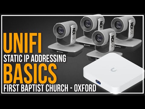 How To Set Static IPs for Your Devices | Unifi for Church Basics