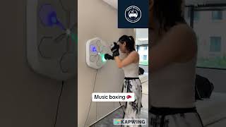 🎶 Knockout your workout with the Music Boxing Training Machine! 🥊