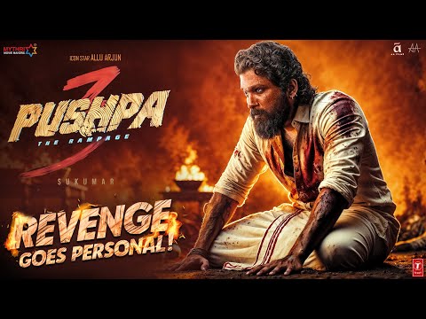 Pushpa 3 - The Rampage💥 |UPCOMING TRAILER FACTS🔥|Allu Arjun,Rashmika M,Fahadh F, Jagapathi B,Vijay D