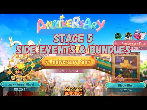 Get READY for State of Survival Anniversary Event Stage 5 EXTRAVAGANZA