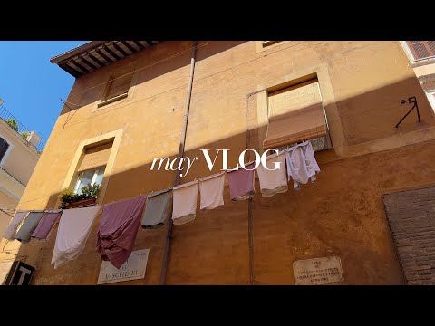 New Hair, Dog Content & Bachelorette in Rome | May Vlog | Nisi