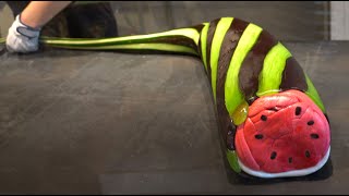 Amazing Handmade Candy Making - Water Melon - Japanese Street Food