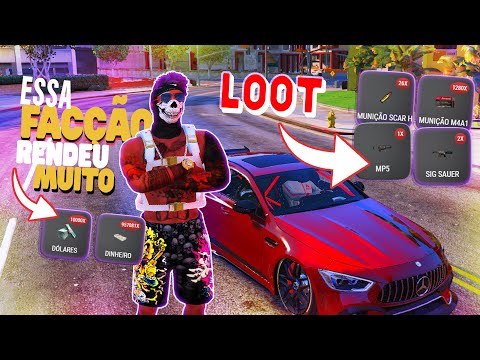 CRIAMOS UMA NOVA FACÇAO JÁ COMEÇAMOS RECHEADO DE LOOT GTA RP