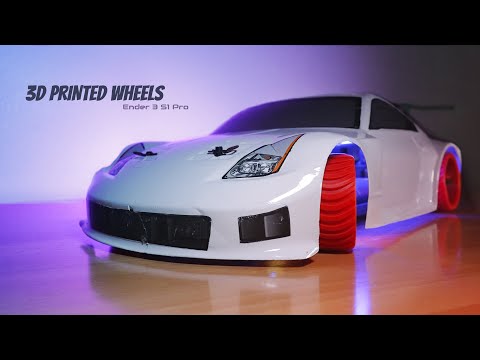 3D Printed Wheels - 1/10 Drift RC - Ender-3 S1 Pro