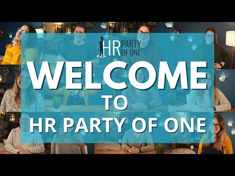 Welcome to HR Party of One