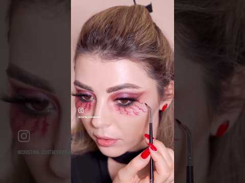 Vampire Makeup Tutorial #halloween #shorts #makeuptutorial