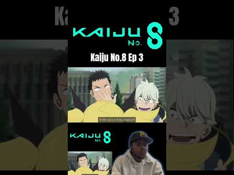 Kaiju No. 8 Episode 3 Reaction #kaijuno8anime #kaijuno8reaction #anime #animereaction