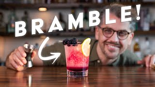 How to make the Bramble - an easy gin drink!