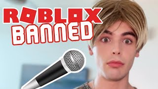 Getting BANNED on Roblox VOICE CHAT