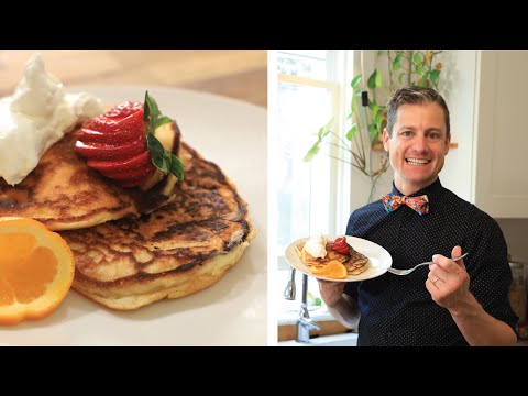 Super easy, gluten free pancakes.