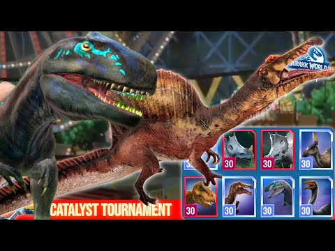 Lvl 30 SAUROPHAGANAX & Lvl 30 SPINOSAURUS AEGYPTIACUS Debut! (Tournament PVP)