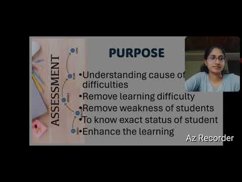 PURPOSES OF ASSESSMENT  BY   ABHIRAMI  B ED NS 23-25 BATCH