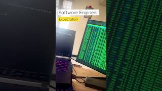 Software Engineer Expectation 👨🏻‍💻vs Reality 😂 #shorts #softwareengineer