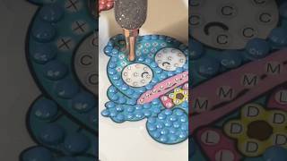 Cute Hangyodon Sanrio diamond sticker painting #stickers #hangyodon  #sanrio #shortsvideo