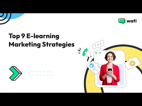 Top 9 E-learning Marketing Strategies | Wati