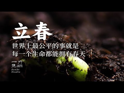 这个世界上最公平的事就是，每一个生命都能拥有春天#立春