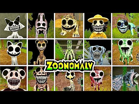 ZOONOMALY - All JUMPSCARES Full Bright Mode + All Bosses Jumpscare ZOONOMALY (Showcase)