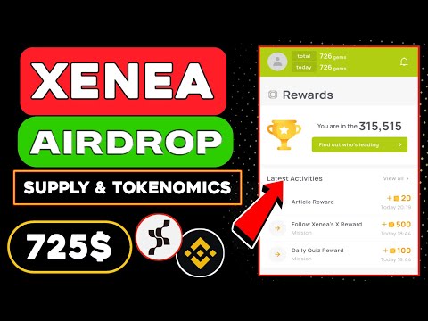 Xennea Token Supply And Tokenomics 😱 Xenea Wallet Free airdrop Step By Step Guide 🤑