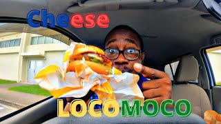 Let's try the  cheese Locomoco burger from McDonalds in Okinawa, Japan !