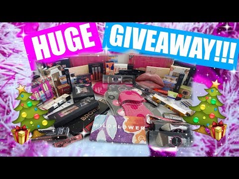 HUGE HOLIDAY GIVEAWAY 2017 | 2 WINNERS!! (CLOSED INTERNATIONAL)