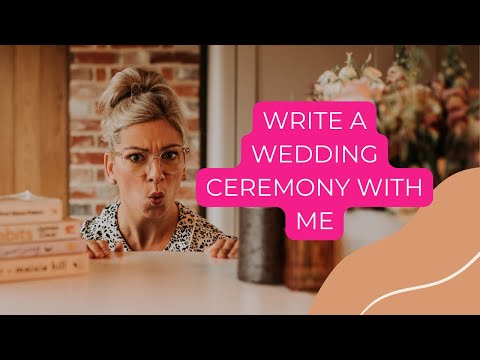 How To Write A Wedding Ceremony