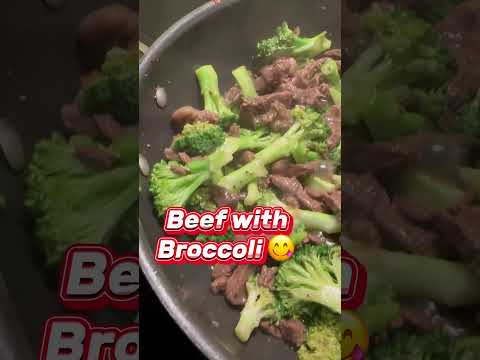 Beef with Broccoli! Healthy Lunch/Dinner! 😮😋 #beefbroccoli #beefrecipe #broccolirecipe #foodie