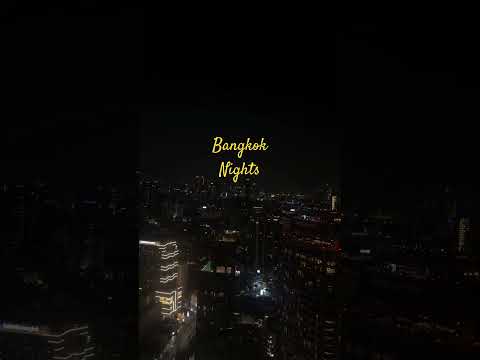 Bangkok nights #travel #solotravelvlog #shorts #youtubeshorts #shortsfeed #vlogger g