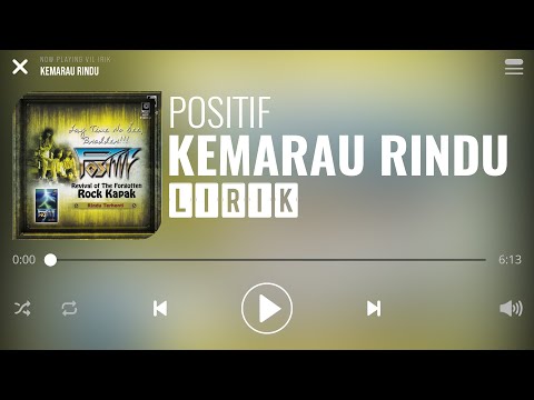 Positif - Kemarau Rindu [Lirik]