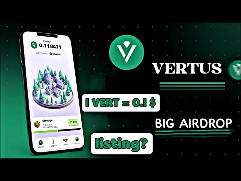 Vertus Mining Airdrop Listed In Pre - Market | Vertus Mining Price & Withdrawal Update #airdropfree