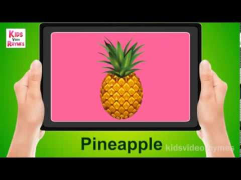 Kids Learn Names of Fruits in English