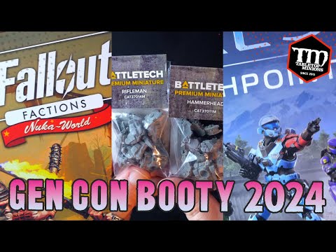 Finally! My Gen Con BOOTY 2024