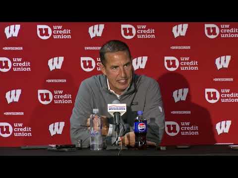 Luke Fickell Weekly Press Conference || Wisconsin Football || September 2, 2024