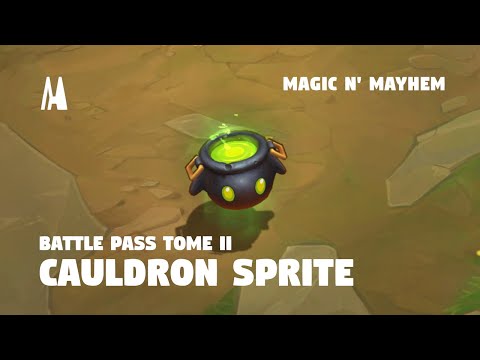 CAULDRON SPRITE - BATTLE PASS MAGIC N' MAYHEM: TOME 2  | TFT SET 12