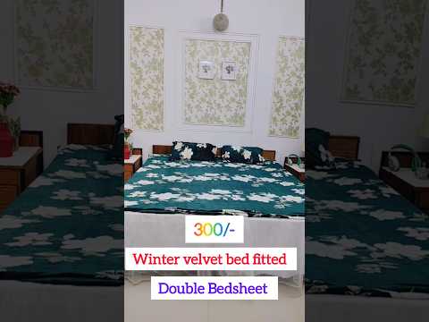 Meesho bedfitted bedsheet #meeshohaul #meesho #meeshoapp #ytshort #bedsheets #viralshort #shortsfee