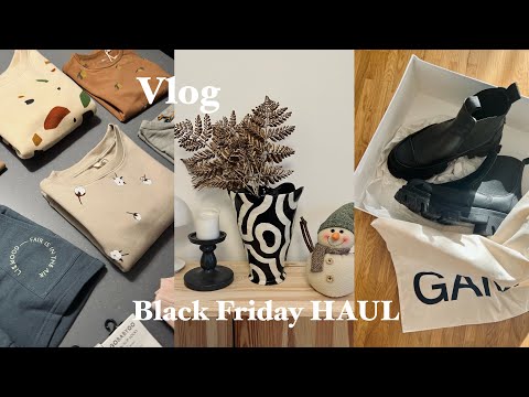 [vlog] Living in Germany｜BLACK FRIDAY HAUL｜Shopping Day [Eng