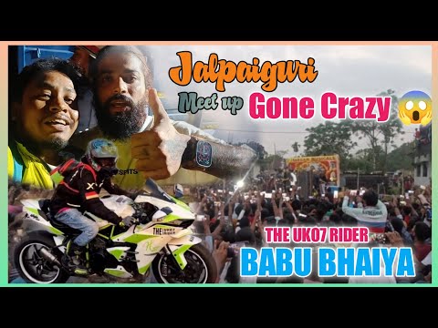 @TheUK07Rider jalpaiguri meet-up gone crazy | babu bhaiya meet-up jalpaiguri #রাজবংশীvlogger