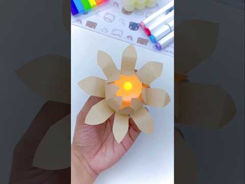 Easy Diwali 🪔 Decoration Ideas with Paper #diwali #diwalidecoration