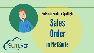 The NetSuite Sales Order