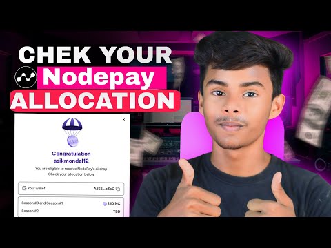 Chek Your Nodepay Allocation ✅ | Chek Nodepay Token | #techboyasik