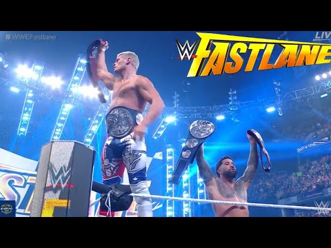 WWE Fastlane 2023 Review | Cody Rhodes And Jey Uso Are The New WWE Tag Team Champions!!!