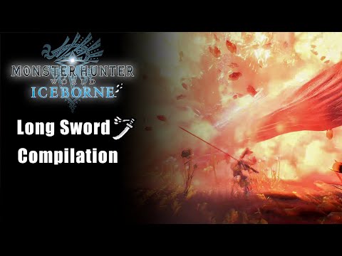 MHW Iceborne Long Sword Compilation | Ultrawide Edition