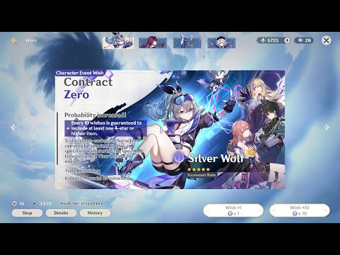 Silver Wolf Banner Pull But in Genshin Impact