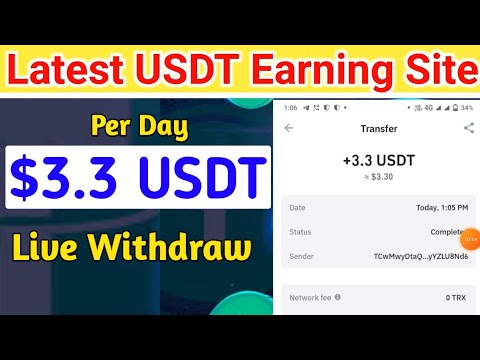 Per day $3.30 USDT earning website, make many on shopping site, order grabbing app