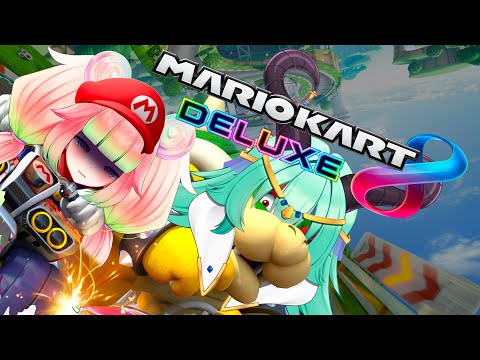 【Mario Kart 8】Stream Snipe Azura and I! 🏎 🦑🛐【VAllure】