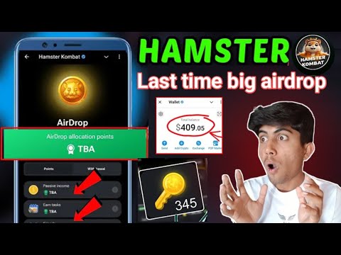 Hamster Kombat Withdrawal Collect Keys Without Playing Game | Hamster Kombat Withdrawal Kaise Kare 😱