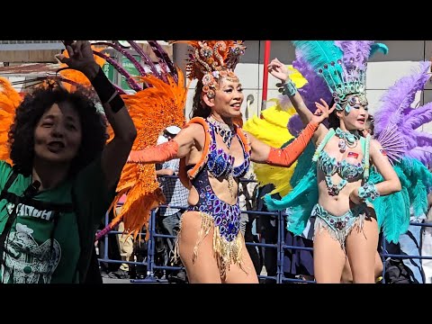 Asakusa Samba Carnival　2024  浅草サンバカーニバル　G.R.E.S. IMPERIO DO SAMBA　台湾蘭陽森巴藝術舞團　他