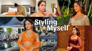 How I Style My Outfits, Jewellery, and Makeup for Events ✨| Ishaani Krishna.